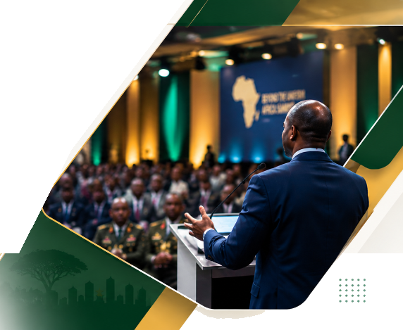 Beyond the Uniform Africa Summit Speaker and Audience
